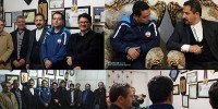 تقدیر از آریایی نژاد قهرمان کیک بوکسینگ تبریزی